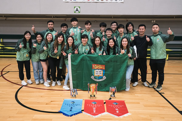 HKU Fencing Team wins Overall Championship