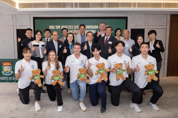 HKU admits eight outstanding athletes under Top Athletes Direct Admission Scheme 2023/24