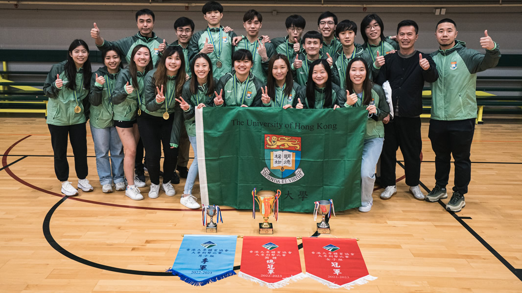 HKU Fencing Team wins Overall Championship