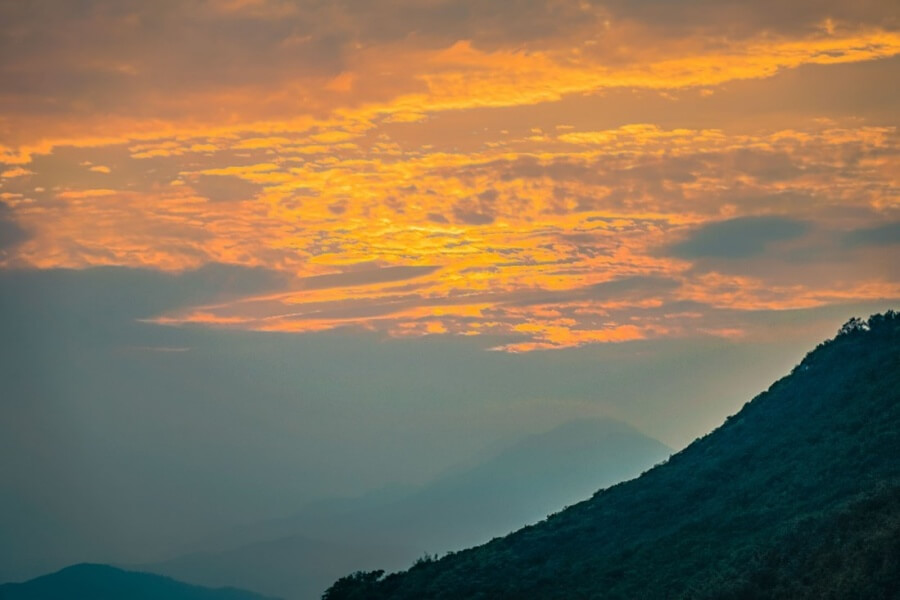 Sunset Hiking